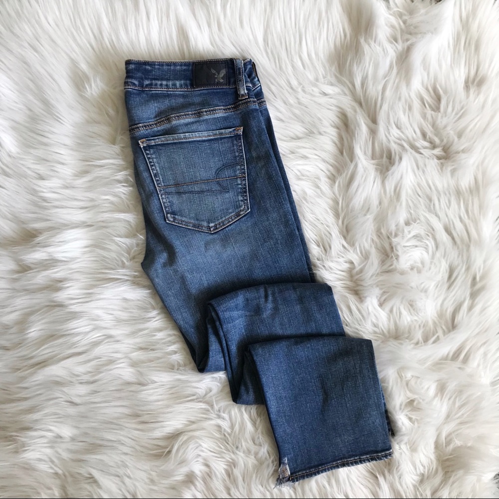 American Eagle Straight Super Stretch Jeans
